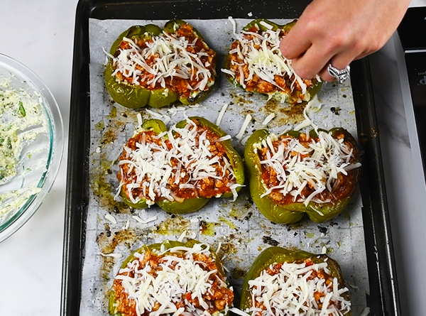 Lasagna Stuffed Peppers - Step 8